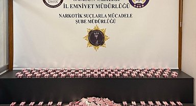 Samsun'da 11 bin 704 adet uyuşturucu hap ele geçirildi
