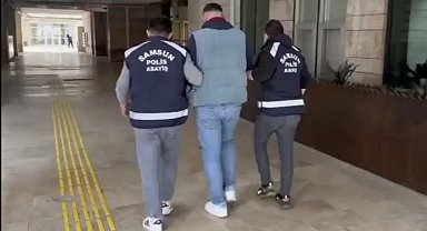Samsun'da 17 yıl hapis cezalı firari yakalandı