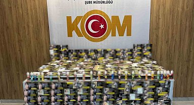 Samsun'da kaçak makaron operasyonu
