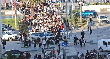 Samsun'da uçak gösterisi yoğunluğu