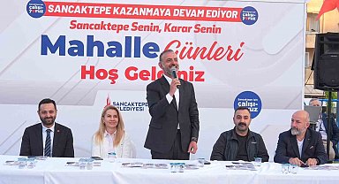 Sancaktepe'de hizmetler "ortak akıl" ile şekilleniyor: Mahalle buluşmaları başladı