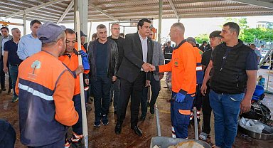 Şehitkamil'de bayram boyunca hummalı temizlik mesaisi