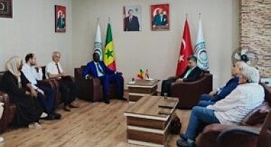 Senagal Cumhuriyeti Büyükelçisi'den SANKON'a ziyaret