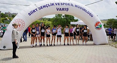 Siirt'te dağ koşuları milli takım seçmeleri tamamlandı