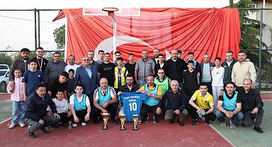 Simav'ın Gılmanlar köyünde voleybol şöleni
