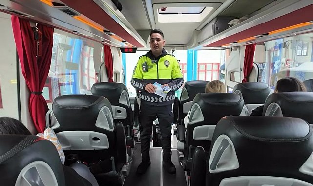 Sinop Emniyeti'nden sürücü ve yolculara hayati uyarılar