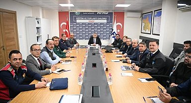 Sinop'ta afet hazırlıkları gözden geçirildi