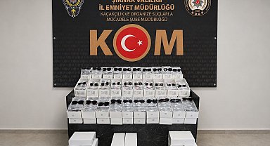 Şırnak'ta 5 milyon 700 bin liralık kaçak gözlük operasyonu: 1 tutuklama
