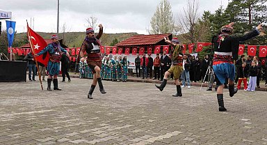 Sivas'ta Hıdırellez kutlamalarında kış ile bahar adeta iç içe geçti