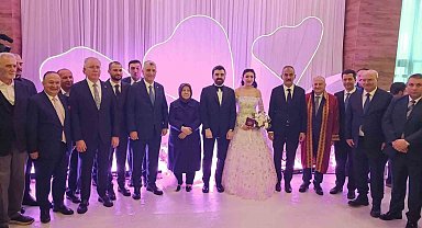 Siyaset, bürokrasi ve iş dünyası düğünde buluştu