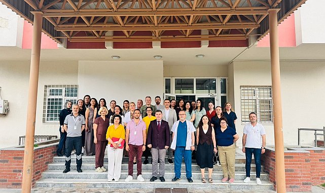 Söke Devlet Hastanesi'nde bayramlaşma programı düzenlendi