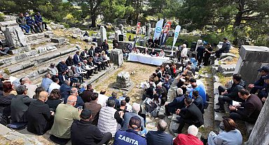 Söke'de tarihin kalbi Priene'de meclis toplantısı yapıldı