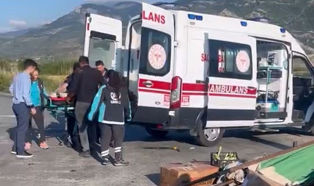 Söke'de trafik kazası: 1 yaralı