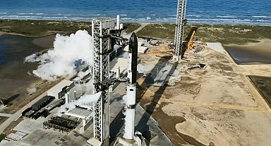 SpaceX'in Starship roketinin test uçuşu 30 saniye kala iptal edildi