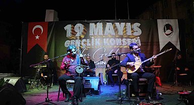 Sungurlu'da 19 Mayıs coşkusu konserle taçlandı