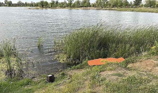 Tabiat parkındaki gölette kadın cesedi bulundu