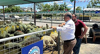 Talas'ta kurban pazarına yoğun ilgi