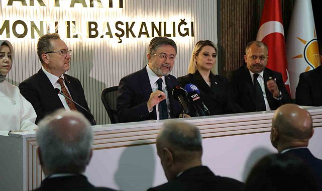 Tarım ve Orman Bakanı İbrahim Yumaklı: