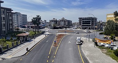 Tarsus'ta kavşak düzenlemesiyle ulaşım daha güvenli hale geldi