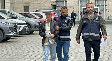 Tartıştığı kişinin aracına tüfekle ateş açan zanlı tutuklandı