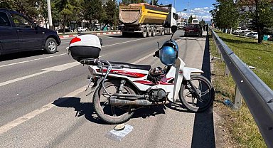 Tavşanlı'da otomobil motosiklete çarptı: 1 ağır yaralı