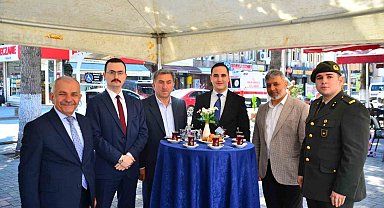 Terme'de geleneksel bayramlaşma töreni