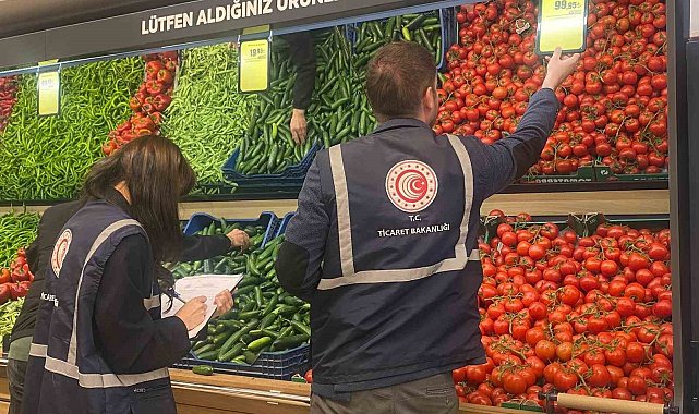 Ticaret Bakanlığı'ndan bayram öncesi marketlerde fiyat ve etiket denetimi