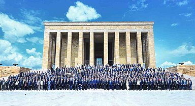 TOBB'dan Anıtkabir'e ziyaret