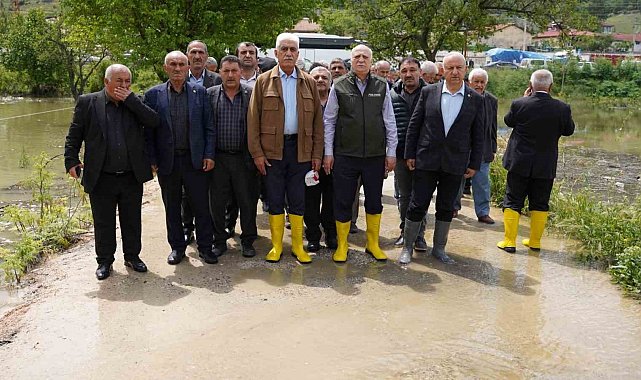 Tokat'ta 59 bin dekarlık tarım alanı sular altında kaldı