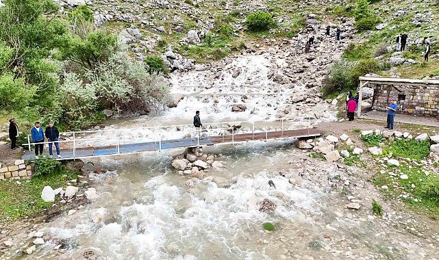 Tomarza'daki 'Göz' 6 yıl sonra yeniden akmaya başladı
