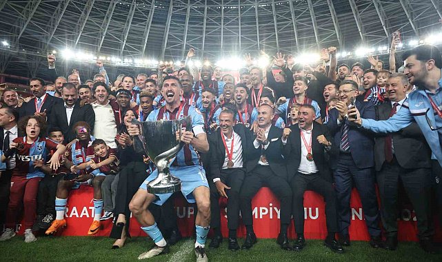 Trabzonspor, Ziraat Türkiye Kupası'na kavuştu