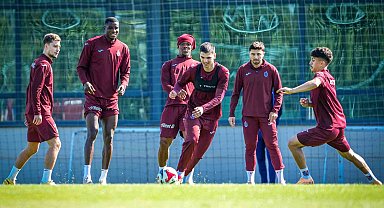 Trabzonspor'da Beşiktaş maçı hazırlıkları sürüyor