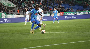 Trendyol Süper Lig: Çaykur Rizespor: 3 - Konyaspor: 2