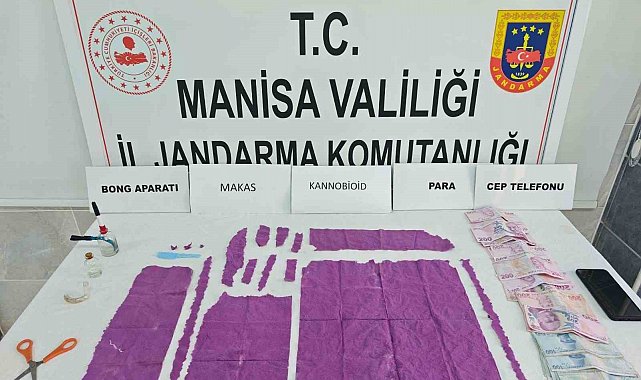 Turgutlu'da 13 bin 800 içimlik sentetik uyuşturucu ele geçirildi