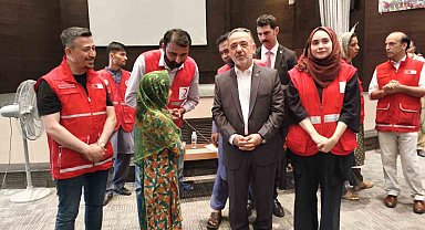 Türk Kızılay'ı İslamabad'da kurban hisse dağıtımına devam ediyor