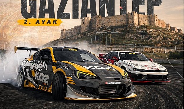 Türkiye Drift Şampiyonası ilk kez Gaziantep'te