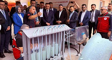 Türkiye'nin ilk zirai mücadele test istasyonu Sarıgöl'de açıldı