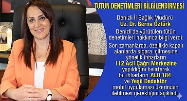 Tütün ihbarları Alo 184 ve Yeşil Dedektör mobil uygulaması üzerinden iletilmeli
