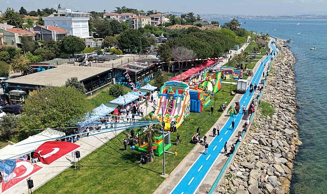Tuzla Yeşil Kıyı Parkı yenilenen yüzüyle hizmete açıldı