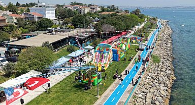 Tuzla Yeşil Kıyı Parkı yenilenen yüzüyle hizmete açıldı