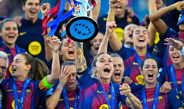 UEFA Kadınlar Şampiyonlar Ligi'nde zafer Barcelona'nın oldu