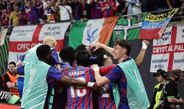 UEFA Konferans Ligi'nde şampiyon Crystal Palace