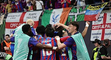 UEFA Konferans Ligi'nde şampiyon Crystal Palace