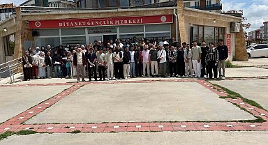 Uluslararası öğrencilerle yürek ısıtan bayramlaşma