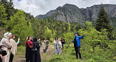Üniversiteli gençler Kurtuluş Savaşı'nın izlerini yerinde gördü