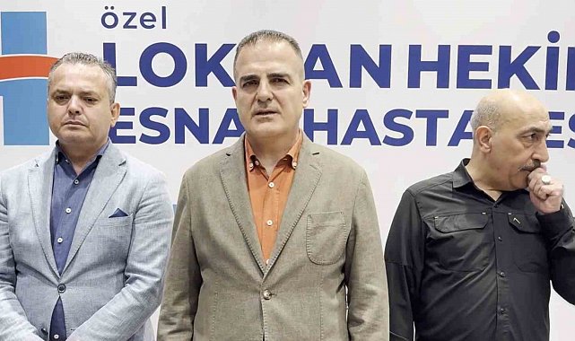 Vali Akbıyık, Başkan Karaca'yı hastanede ziyaret etti
