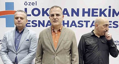 Vali Akbıyık, Başkan Karaca'yı hastanede ziyaret etti