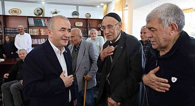 Vali Hatipoğlu, huzurevi sakinleriyle bir araya geldi