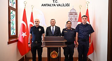 Vali Şahin: "Hedefimiz Antalya'da deniz hep temiz"