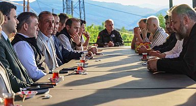 Vali Sözer, Ciciler Köyü'nde incelemelerde bulundu